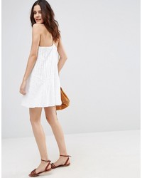 Robe trapèze blanche Asos