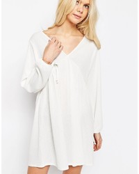 Robe trapèze blanche Asos