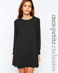 Robe trapèze noire Asos