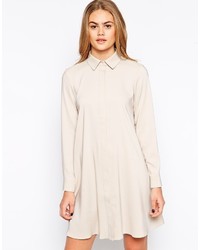 Robe trapèze noire Asos