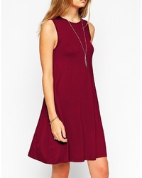 Robe trapèze noire Asos