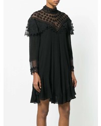 Robe trapèze noire Chloé