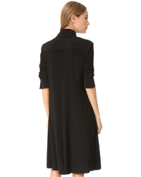 Robe trapèze noire Norma Kamali