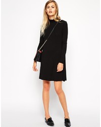 Robe trapèze noire Asos