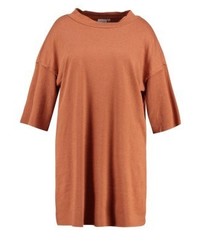 Robe trapèze tabac Junarose