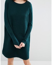 Robe trapèze vert foncé Asos