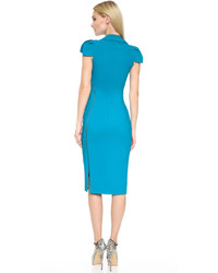 Robe turquoise Antonio Berardi