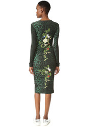 Robe vert foncé Preen by Thornton Bregazzi