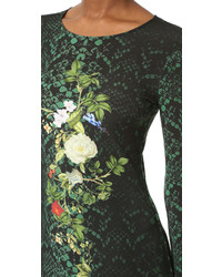 Robe vert foncé Preen by Thornton Bregazzi