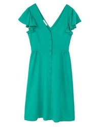 Robe vert menthe Mango