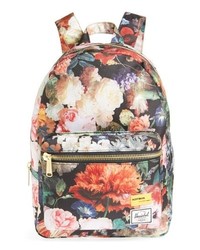 Sac à dos à fleurs multicolore