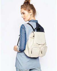 Sac à dos blanc Asos