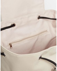 Sac à dos blanc Asos