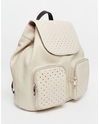 Sac à dos blanc Asos