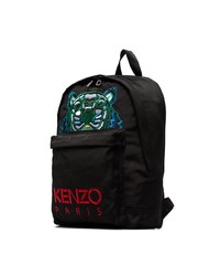 Sac à dos brodé noir Kenzo