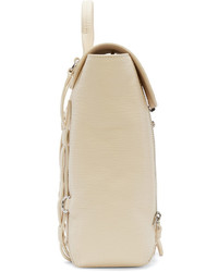 Sac à dos en cuir beige 3.1 Phillip Lim