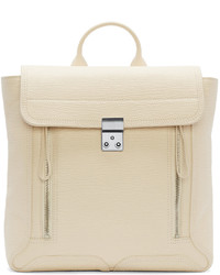 Sac à dos en cuir beige 3.1 Phillip Lim