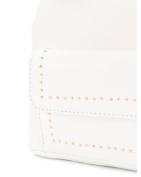 Sac à dos en cuir blanc M2Malletier