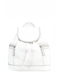 Sac à dos en cuir blanc Picard