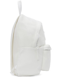 Sac à dos en cuir blanc Joshua Sanders