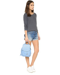 Sac à dos en cuir bleu clair Rag & Bone