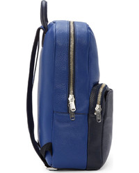 Sac à dos en cuir bleu marine Marc by Marc Jacobs