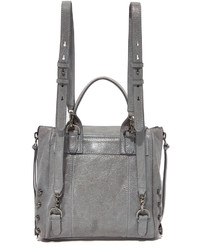 Sac à dos en cuir gris foncé Botkier