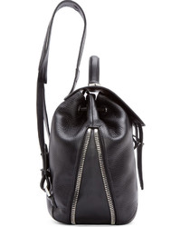 Sac à dos en cuir noir Mackage