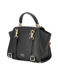 Sac à dos en cuir noir Zac Zac Posen