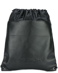 Sac à dos en cuir noir Givenchy