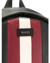 Sac à dos en cuir noir Bally