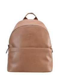 Sac à dos en cuir tabac Matt & Nat
