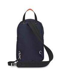 Sac à dos en nylon bleu marine Prada