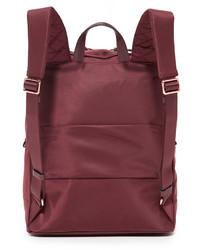 Sac à dos en nylon bordeaux Tumi