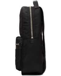 Sac à dos en nylon noir Moncler