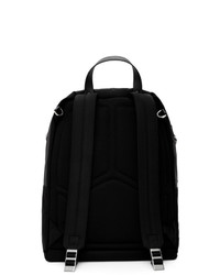 Sac à dos en nylon noir Prada