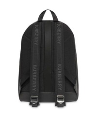 Sac à dos en nylon noir Burberry