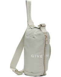 Sac à dos en toile gris Givenchy