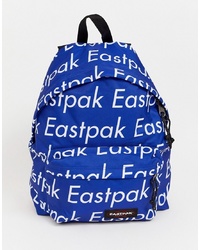 Sac à dos en toile imprimé bleu Eastpak
