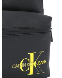 Sac à dos en toile imprimé noir Calvin Klein Jeans