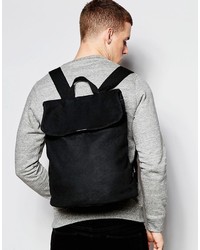 Sac à dos en toile noir Asos