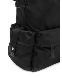 Sac à dos en toile noir Jil Sander