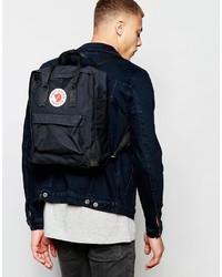 Sac à dos en toile noir Fjäll Räven