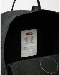 Sac à dos en toile noir Fjäll Räven