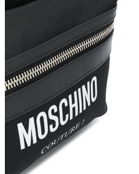 Sac à dos en toile noir Moschino