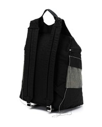 Sac à dos en toile noir Rick Owens DRKSHDW