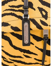 Sac à dos imprimé jaune Saint Laurent