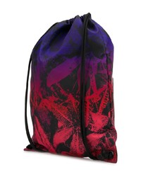 Sac à dos imprimé multicolore MSGM