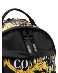 Sac à dos imprimé noir VERSACE JEANS COUTURE