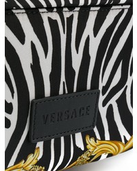 Sac à dos imprimé noir Versace